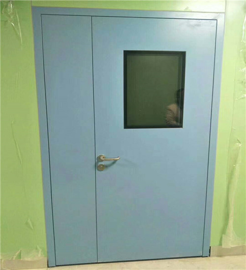 上海CT机房电动防辐射铅门 口腔全景机防护平开铅门
